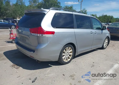 2011 Toyota Sienna Xle from USA, damaged, VIN 5TDDK3DC3BS025573